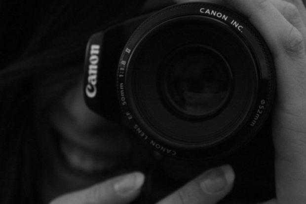 Close up Canon.