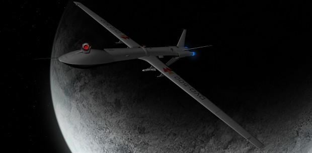 DVQ-590 Hunter Drone - Space