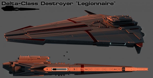 Delta-class Destroyer WIP 02