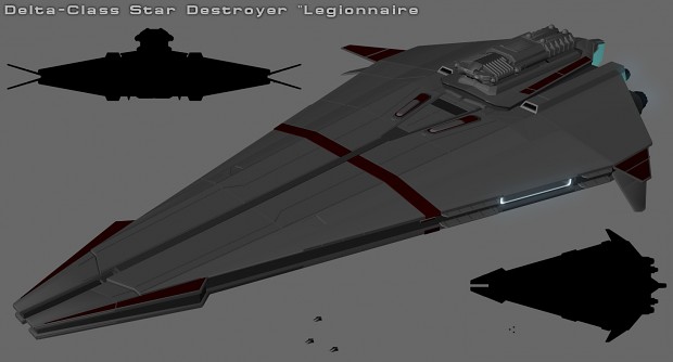 Delta-class Destroyer WIP 01