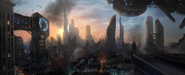 future city image - Artwork Armada - ModDB