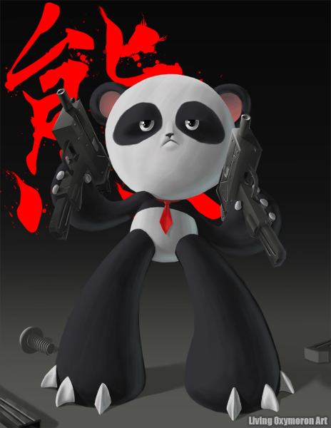 gangster panda