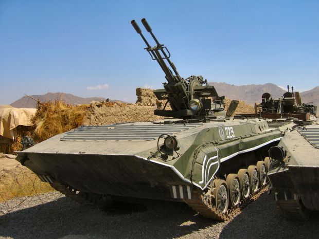 BMP-1 with ZU-23 AA
