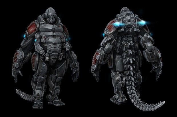 Mass Effect Character fanart/concept