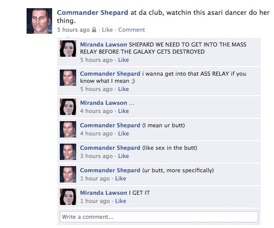 Shepards facebook is perverted