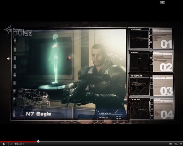 Some screenshots from BioWare Pulse - Some Guns