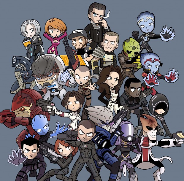 Characters of the Mass Effect Universe