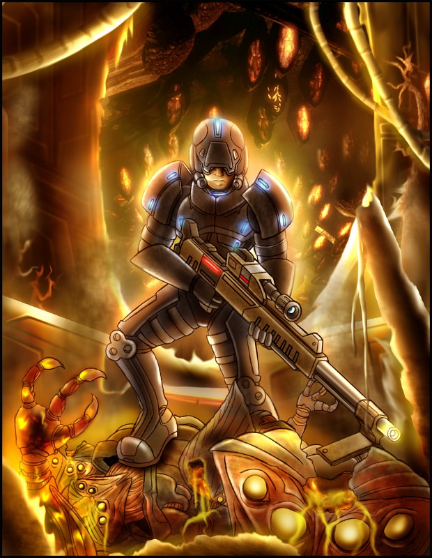Commission - Commander Shepard
