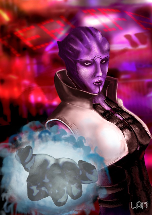 Mass Effect 2 Aria Tloak Image Moddb 