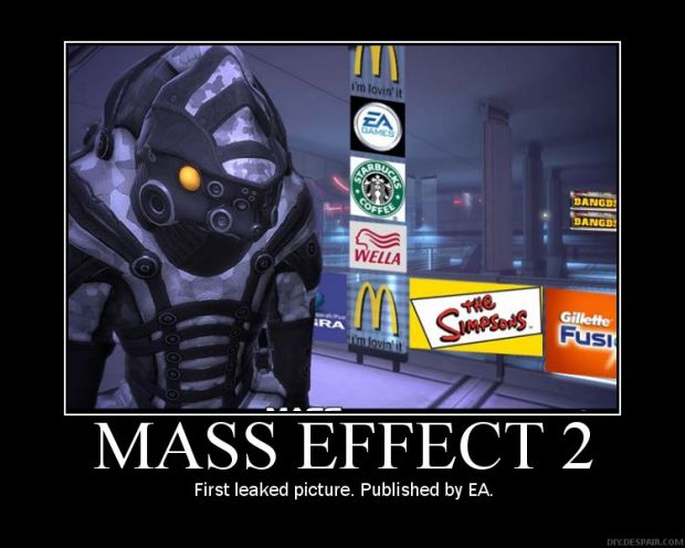 Mass Effect 2 advertising :P