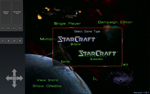 Starcraft on android via Winulator (Beta)