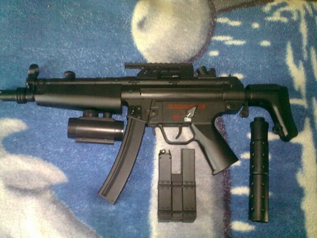 Mp5 and glock