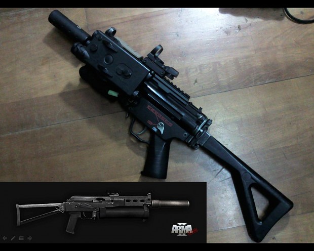 My MP5K-PDW look like Bizon LoL