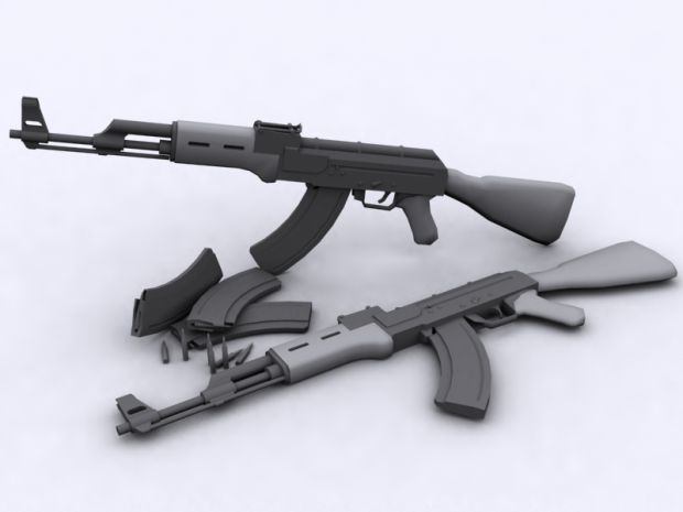 High Poly Weapons