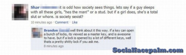 Facebook is sexist...