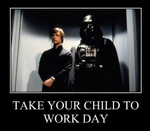Take your child to work day