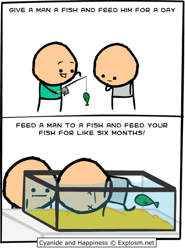 Give A Fish A Man