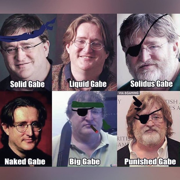 Stages of our Lord GabeN