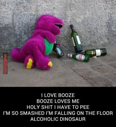 Alcoholic Dinosaur...