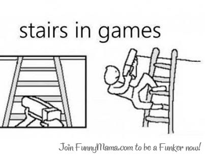 Stairs in game