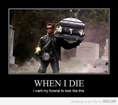 When I die...