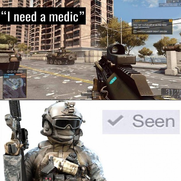 FPS medics in a nutshell