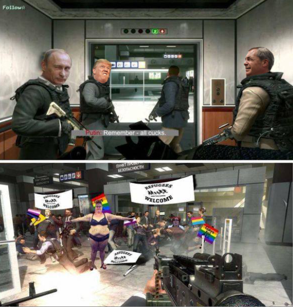 MW2 Remastered's "No Russian" looks lit.