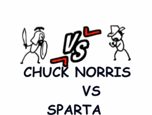 Chuck Norris vs SPARTA