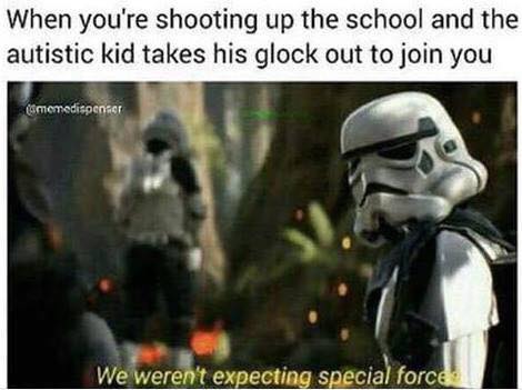 "Special" forces.