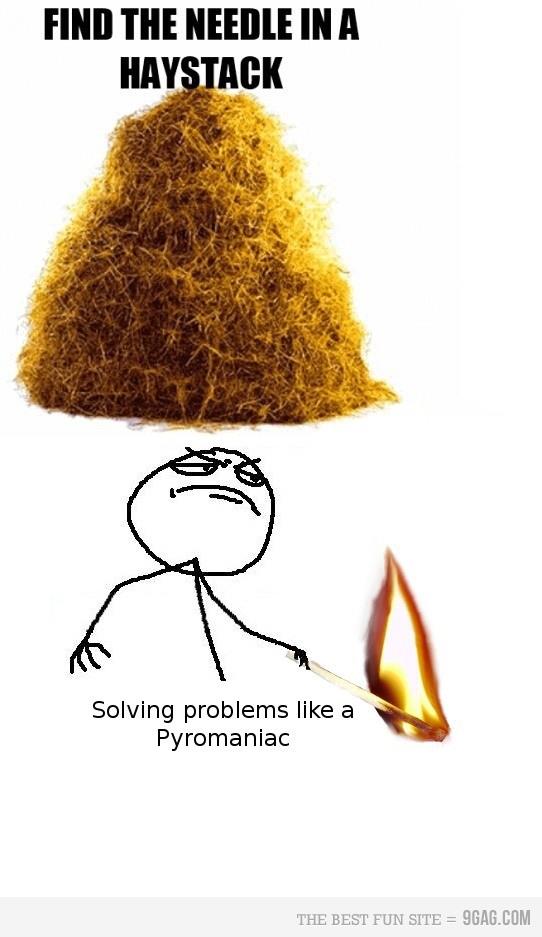 Solving the problem