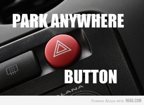 Park anywhere button