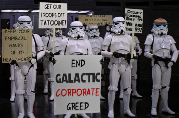 Galactic greed
