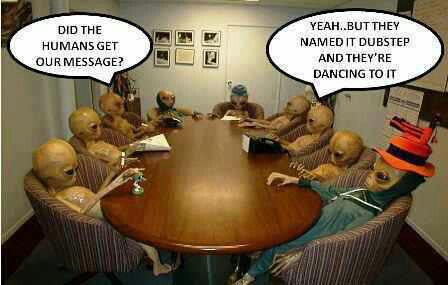 Alien meeting