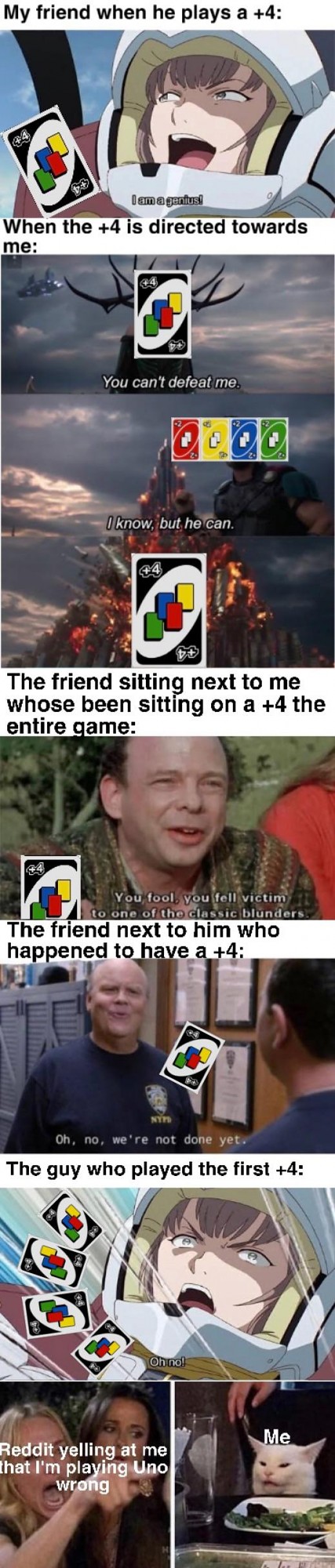 The best way to play uno