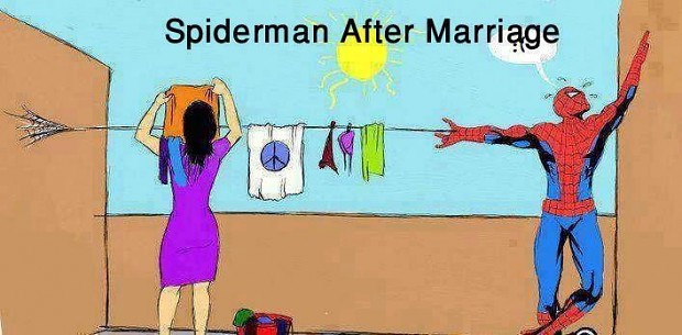 spidey after marriage