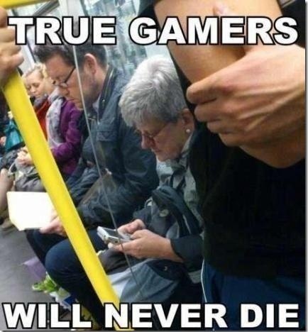 All you gamers, stand up and Salute!