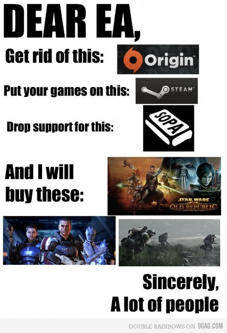 Dear EA...