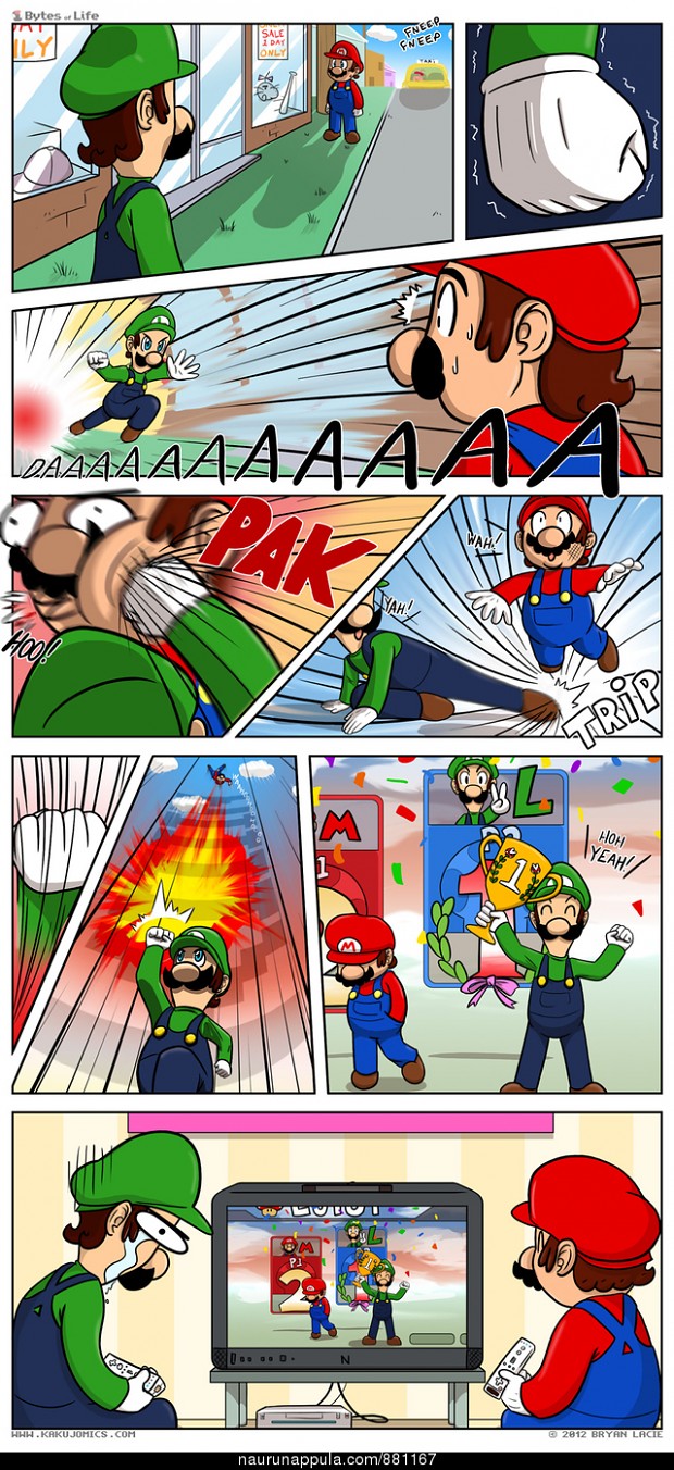 Mario > Luigi