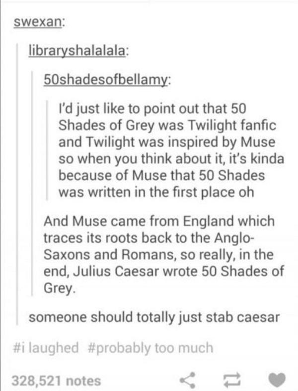 Just... stab Caesar.