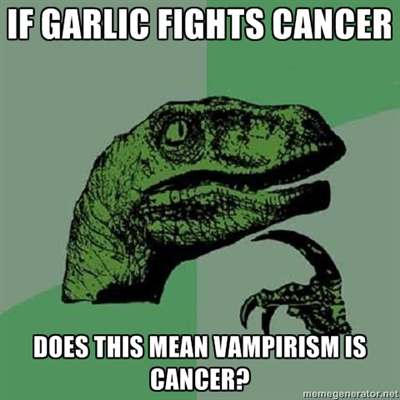 Vampirism = Cancer?