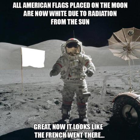 The Flags on the Moon