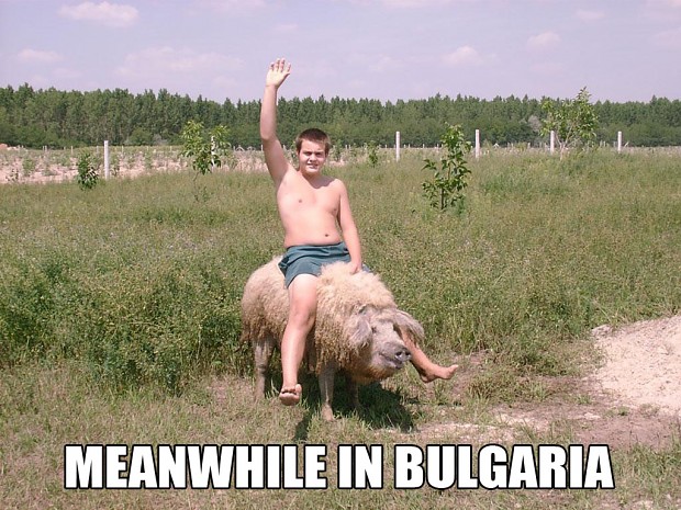 Meanwhile in Bulgaria