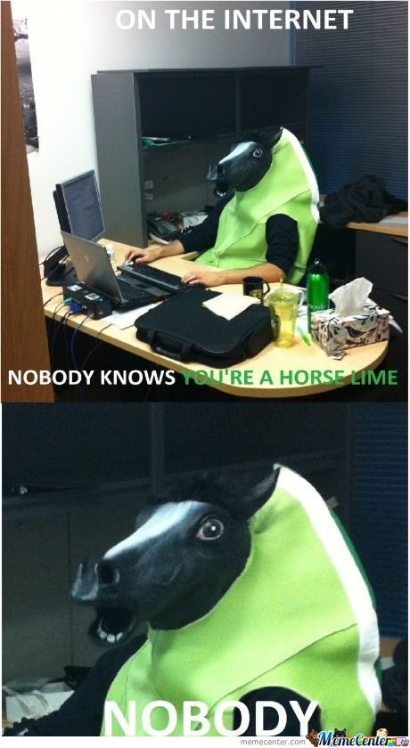 Lime horse