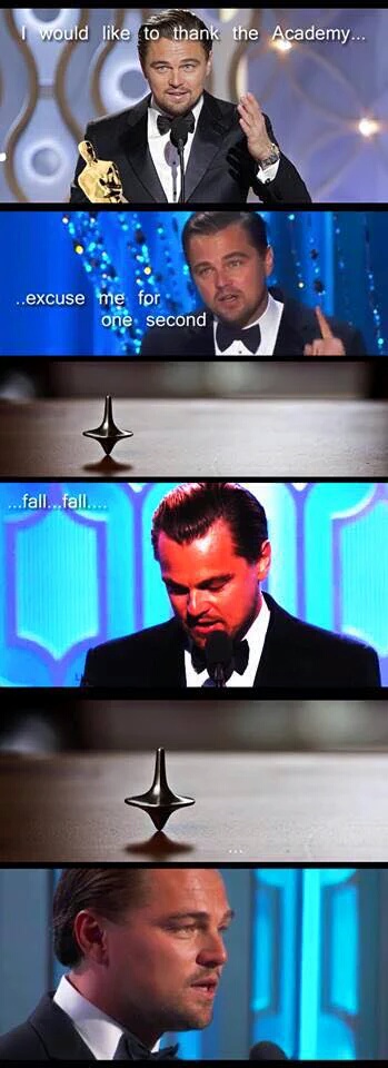 Leo won an Oscar? Sure he did