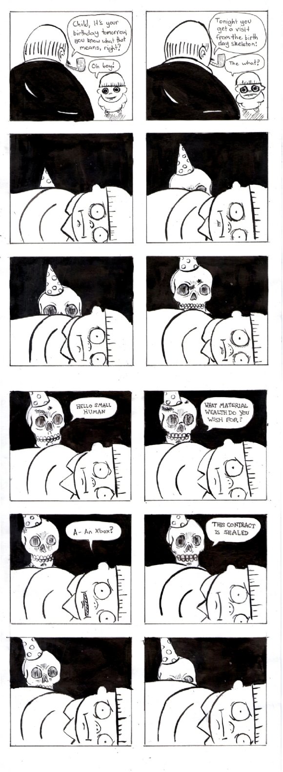 The Birthday Skeleton...