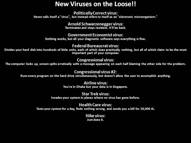 New Viruses.
