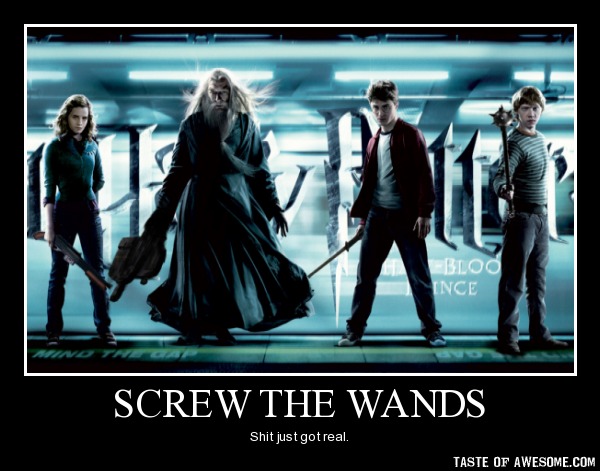 Screw the wands