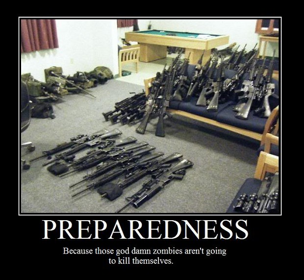 Being prepared...