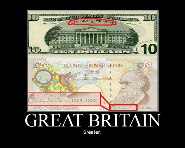 Great Britain is greater