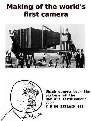 The first camera